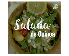 Salada de quinoa