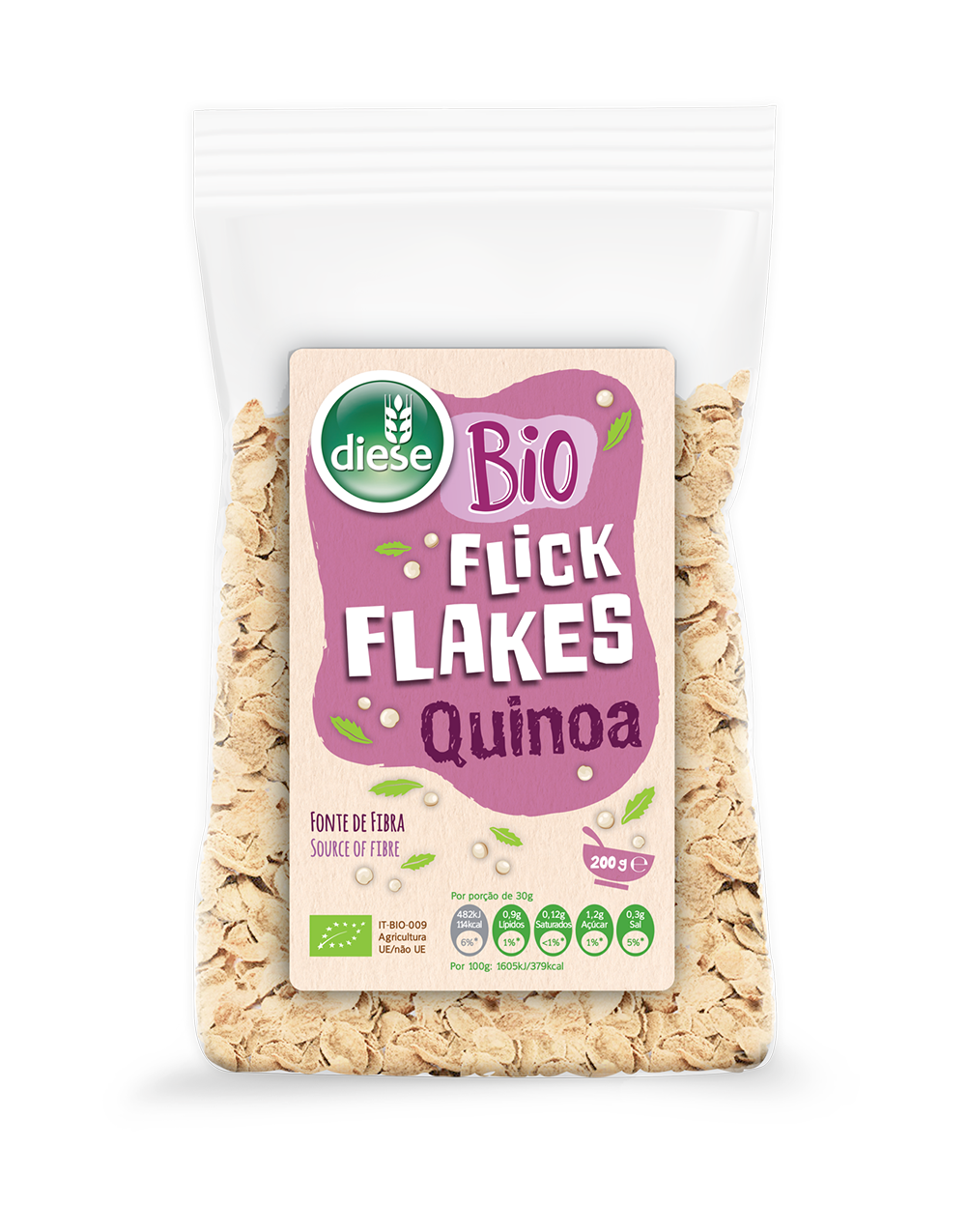 Diese Flakes de quinoa Biológica | 200g